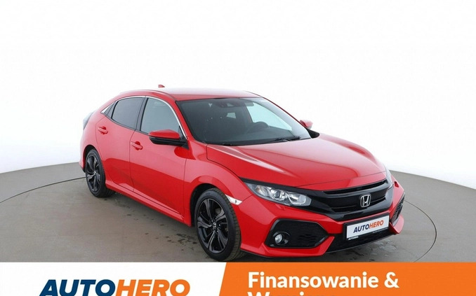 Honda Civic cena 64600 przebieg: 100647, rok produkcji 2017 z Gryfice małe 352